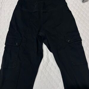 American Eagle Outfitters Black Cargo Pants